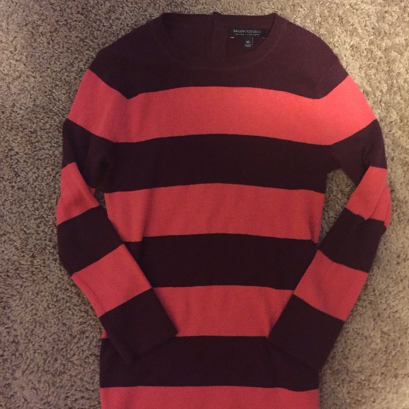 Banana Republic Sweaters - Banana-Republic-Cotton-Cashmere-3-4-length-stripe